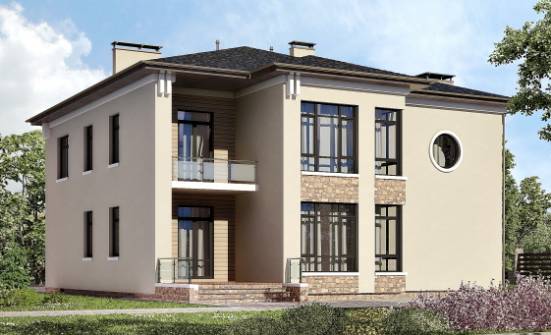 300-005-Л Проект двухэтажного дома, уютный дом из кирпича Темиртау | Проекты домов от House Expert