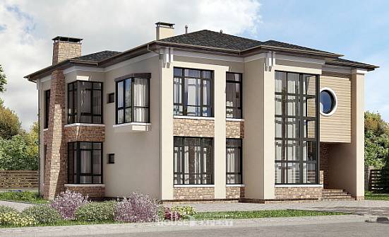 300-005-Л Проект двухэтажного дома, уютный дом из кирпича Темиртау | Проекты домов от House Expert