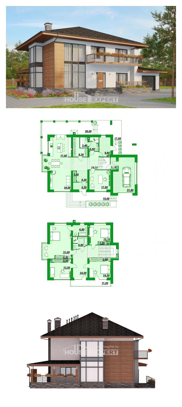 Проект дома 305-001-П | House Expert
