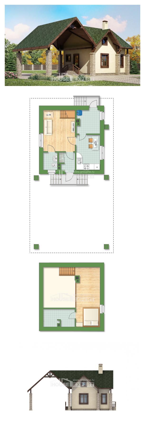 Проект дома 060-001-Л | House Expert