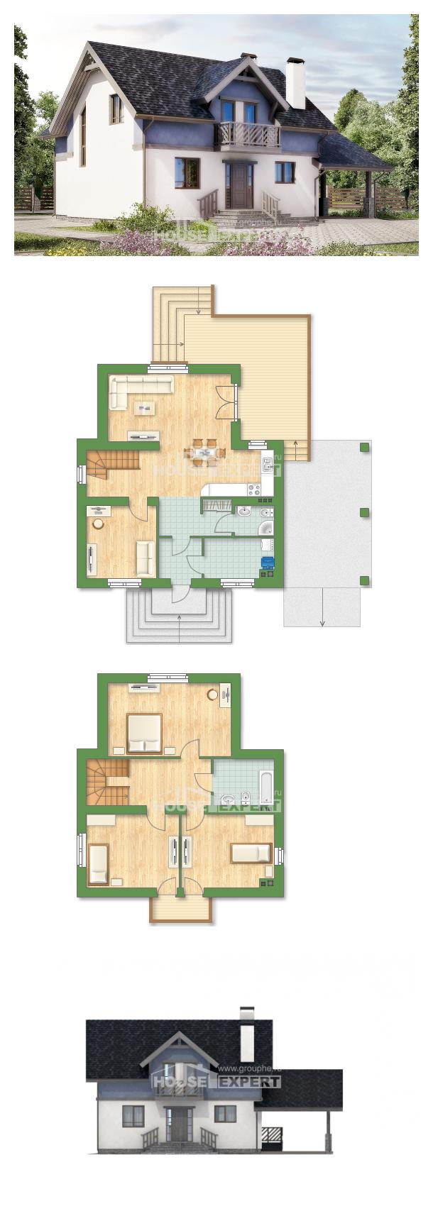 Проект дома 150-011-П | House Expert