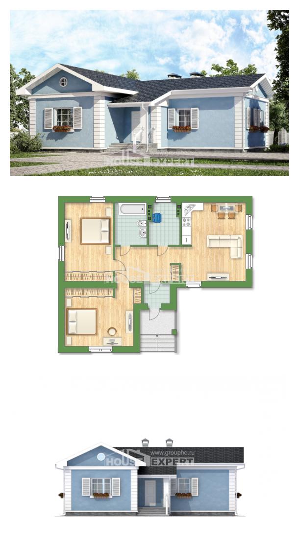 Проект дома 090-004-П | House Expert