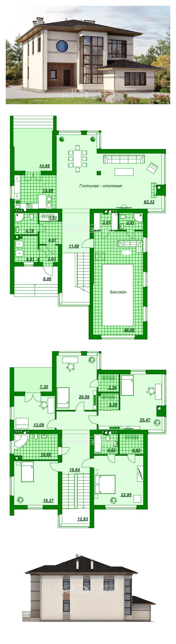 Проект дома 345-001-П | House Expert