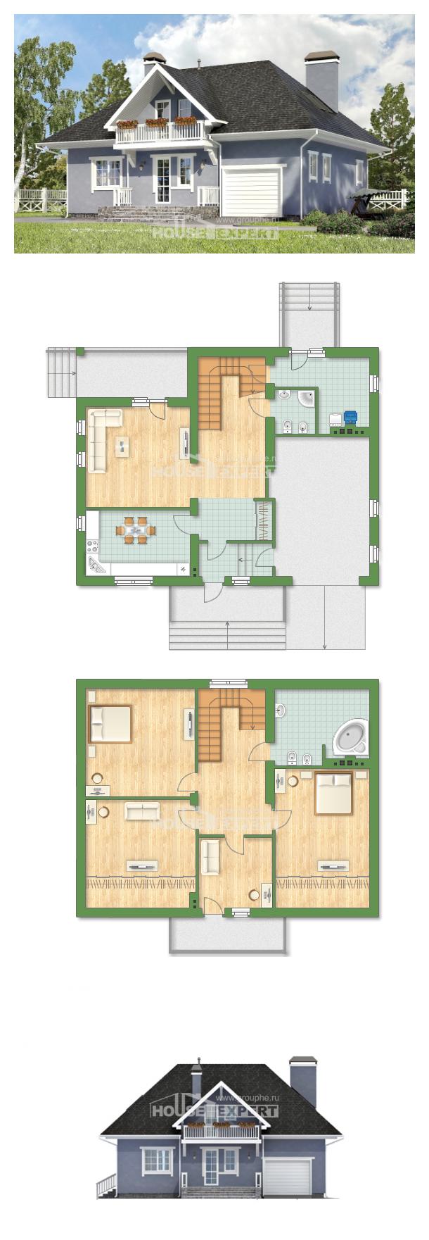 Проект дома 200-001-П | House Expert