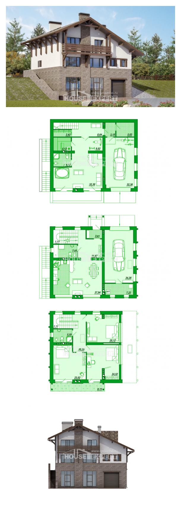 Проект дома 305-002-П | House Expert