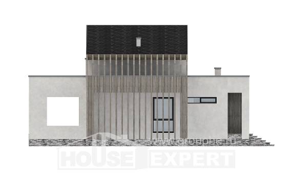 170-011-Л Проект одноэтажного дома, бюджетный загородный дом из кирпича, Темиртау