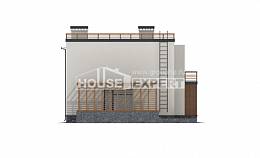 215-002-Л Проект двухэтажного дома, современный загородный дом из керамзитобетонных блоков Рудный, House Expert