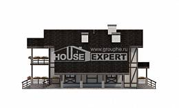 250-002-Л Проект двухэтажного дома мансардный этаж и гаражом, красивый загородный дом из кирпича Атырау, House Expert