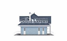 200-002-П Проект двухэтажного дома с мансардой, современный дом из теплоблока Семей, House Expert