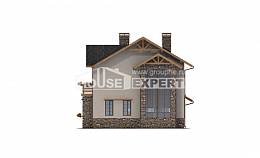 200-005-Л Проект двухэтажного дома и гаражом, просторный загородный дом из арболита Семей, House Expert