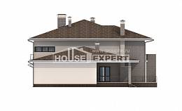 500-001-П Проект трехэтажного дома, гараж, уютный домик из кирпича Актобе, House Expert