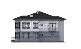 300-006-Л Проект двухэтажного дома, гараж, огромный коттедж из кирпича, House Expert