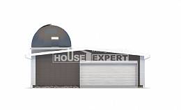 075-001-П Проект гаража из кирпича Тараз, House Expert