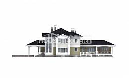 620-001-Л Проект трехэтажного дома, гараж, огромный коттедж из арболита Караганда, House Expert