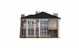 300-005-Л Проект двухэтажного дома, современный дом из кирпича Темиртау, House Expert