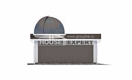 075-001-П Проект гаража из кирпича Алма-Ата, House Expert