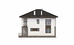 170-005-П Проект двухэтажного дома, доступный домик из газосиликатных блоков, Павлодар