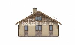 080-002-П Проект одноэтажного дома, дешевый домик из пеноблока Темиртау, House Expert