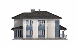 340-005-П Проект двухэтажного дома, гараж, большой дом из пеноблока, Актау