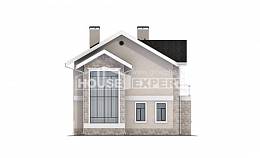 170-008-Л Проект двухэтажного дома, доступный домик из керамзитобетонных блоков, Талдыкорган