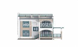 150-010-П Проект двухэтажного дома, экономичный загородный дом из кирпича, Алма-Ата