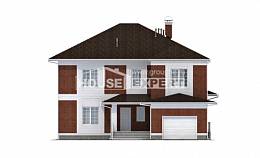 315-001-П Проект двухэтажного дома, гараж, красивый домик из кирпича, House Expert