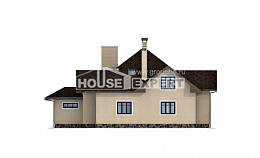 275-003-П Проект двухэтажного дома с мансардой, гараж, красивый загородный дом из кирпича, Семей