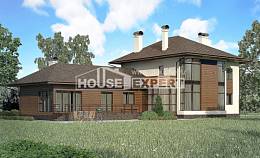 300-001-П Проект двухэтажного дома, красивый дом из кирпича Кокшетау, House Expert