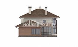 300-001-П Проект двухэтажного дома, уютный дом из кирпича Петропавловск, House Expert