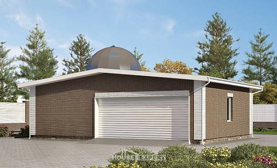 075-001-П Проект гаража из кирпича Тараз | Проекты домов от House Expert