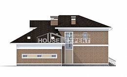 335-002-П Проект двухэтажного дома, гараж, уютный коттедж из кирпича, Экибастуз