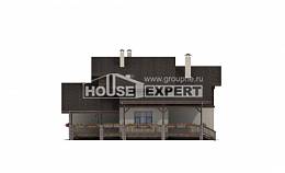 210-006-Л Проект двухэтажного дома с мансардой, просторный домик из кирпича Шымкент, House Expert