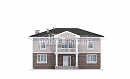 210-005-П Проект двухэтажного дома, уютный домик из керамзитобетонных блоков, Караганда