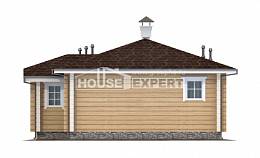 095-001-Л Проект одноэтажного дома, уютный загородный дом из дерева, House Expert