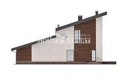 230-001-П Проект двухэтажного дома с мансардой, просторный загородный дом из кирпича, Рудный