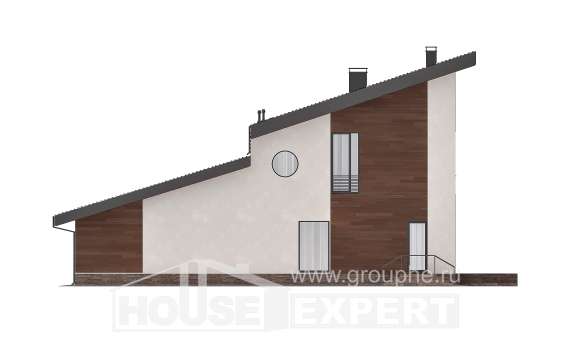 230-001-П Проект двухэтажного дома с мансардой, классический домик из кирпича, Темиртау