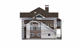 505-002-Л Проект трехэтажного дома и гаражом, большой дом из кирпича, Жанаозен