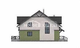 120-003-П Проект двухэтажного дома мансардой, небольшой дом из пеноблока, Талдыкорган