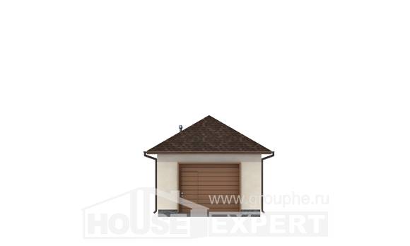 040-001-П Проект гаража из арболита Актау, House Expert