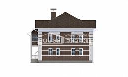 505-002-Л Проект трехэтажного дома, гараж, просторный дом из кирпича, Костанай