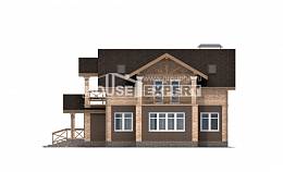 160-014-П Проект двухэтажного дома, экономичный домик из керамзитобетонных блоков Усть-Каменогорск, House Expert