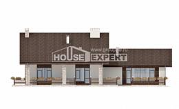 480-001-Л Проект трехэтажного дома мансардный этаж, просторный домик из бризолита Экибастуз, House Expert