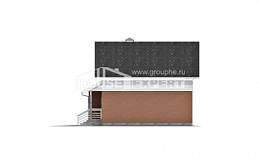 120-002-Л Проект двухэтажного дома с мансардой, гараж, доступный дом из твинблока, Астана