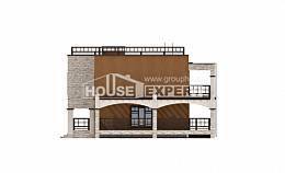 150-010-Л Проект двухэтажного дома, доступный домик из кирпича Костанай, House Expert