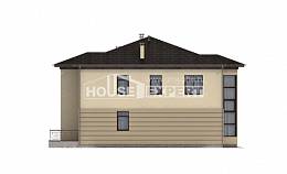 300-006-П Проект двухэтажного дома и гаражом, красивый домик из кирпича, Павлодар