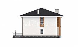 180-015-П Проект двухэтажного дома, современный домик из теплоблока, Костанай