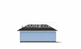 040-001-Л Проект гаража из пеноблока Кокшетау, House Expert