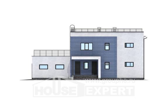 180-012-Л Проект двухэтажного дома, гараж, средний дом из кирпича Кызылорда, House Expert
