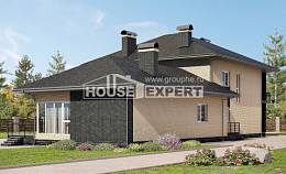 305-003-Л Проект двухэтажного дома, красивый коттедж из керамзитобетонных блоков, House Expert