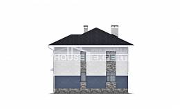 150-014-Л Проект двухэтажного дома, бюджетный дом из газобетона Павлодар, House Expert